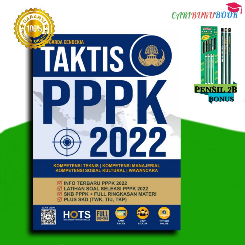 BUKU PPPK 2022 : TAKTIS PPPK 2022 HOTS