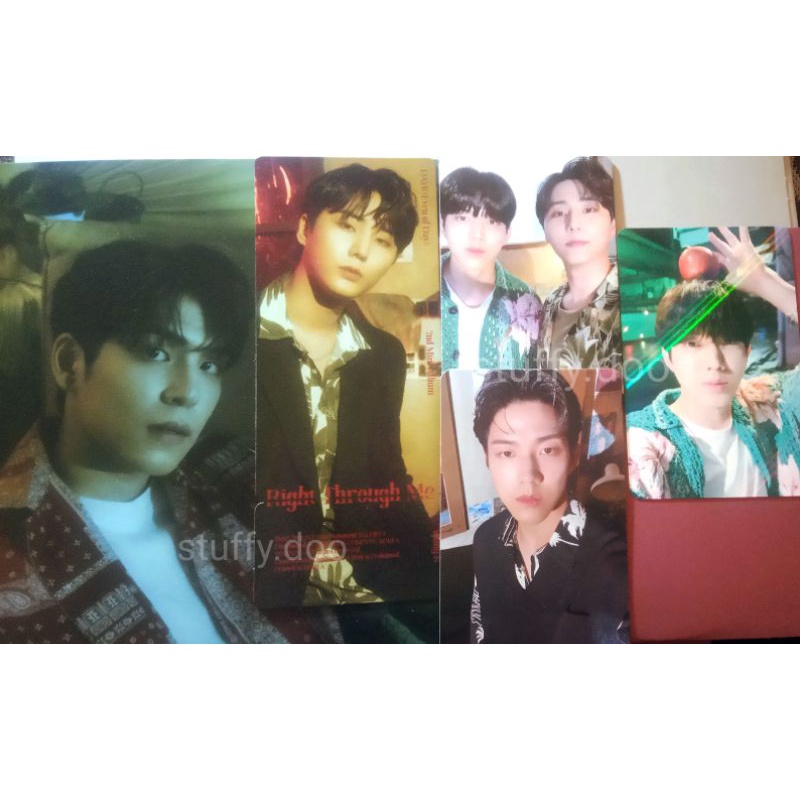 Day6 Postcard Wonpil & Photo Ticket Youngk RTM