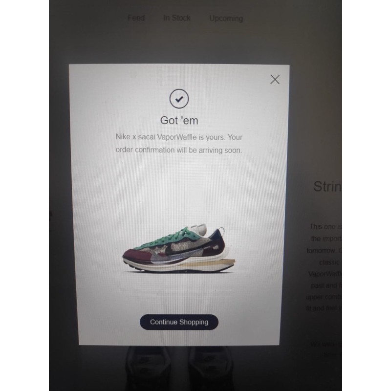 Nike x Sacai VaporWaffle Size 9US