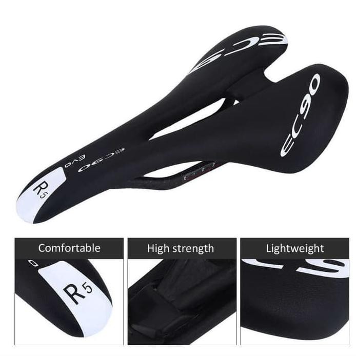  Ec90  R5 Superlight Carbon Bicycle Saddle Sadel  Sepeda  