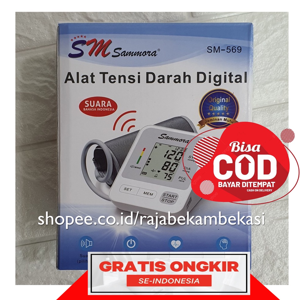 TENSI DIGITAL SAMMORA 569 PLUS SUARA OTOMATIS