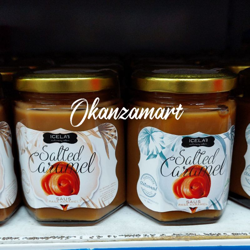 

Artisanal Salted Caramel Saus Selai Rasa Karamel 200gr