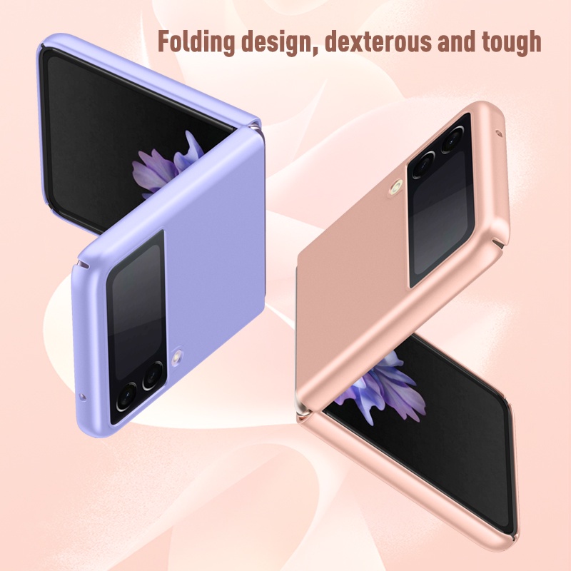 Hard Case Frosted Matte Skin Feel Folding Phone Case For Samsung Galaxy Z Flip 4