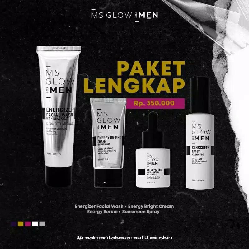 Paket Lengkap MS GLOW/ Paket Basic MS GLOW