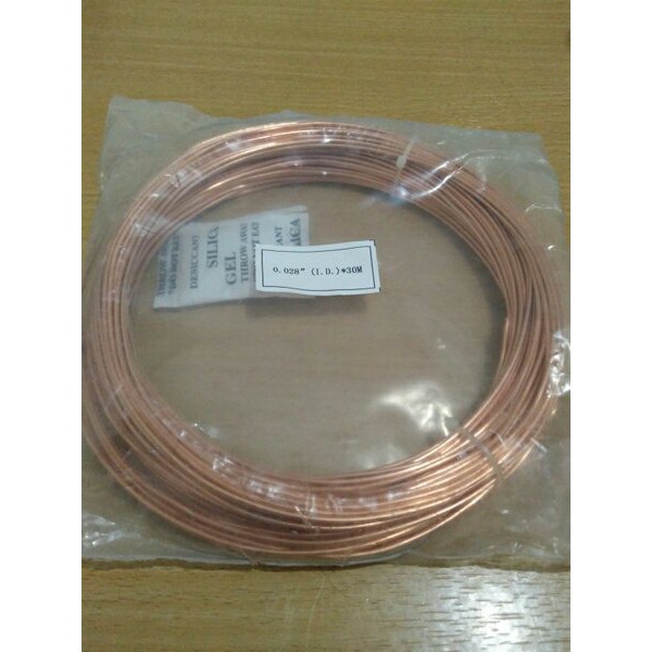 Pipa Kapiler Tembaga Kulkas Showcase Freezer 0.028 0.28 in Meteran