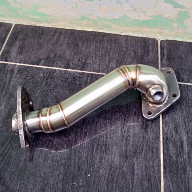 Downpipe agya ayla stainles