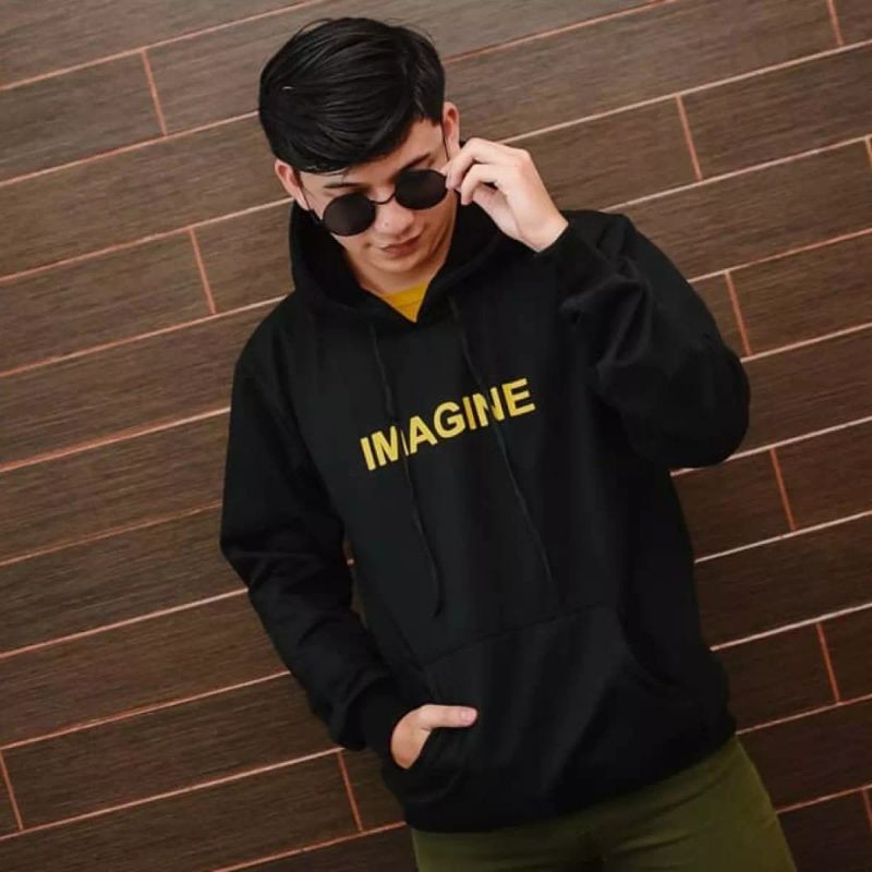 IMAGINE HOODIE || SWEATER HOODIE PRIA || HOODIE WANITA MURAH #IH