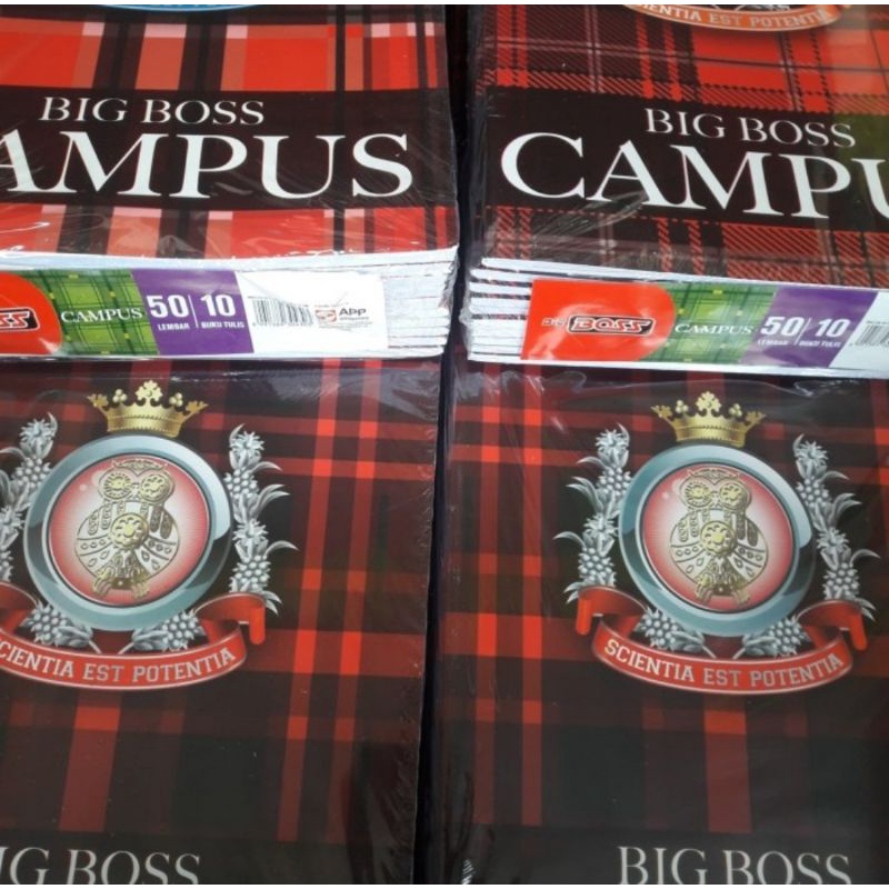 

BUKU TULIS BIG BOSS CAMPUS 50 LEMBAR