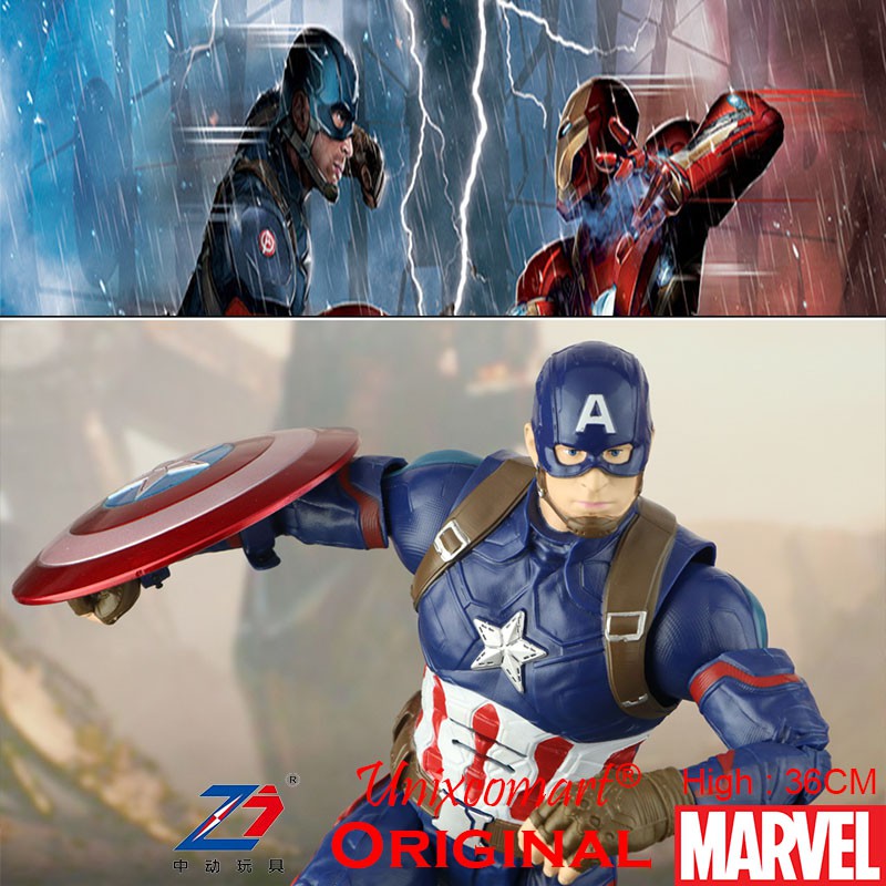 36 cm Captain America Avengers Civil War Marvel Action Figure