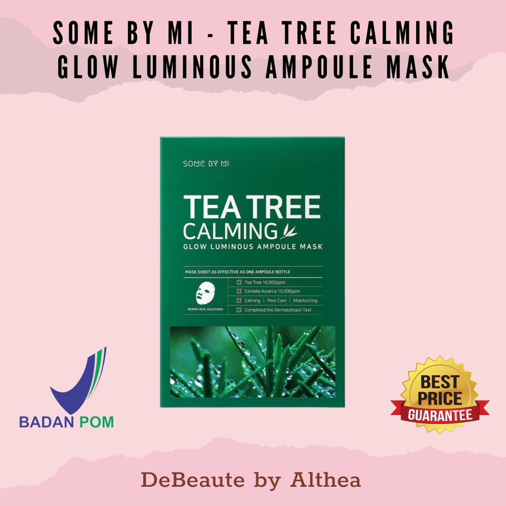 [BPOM] Some By Mi / SOMEBYMI - Tea Tree Calming Glow Luminous Ampoule Mask