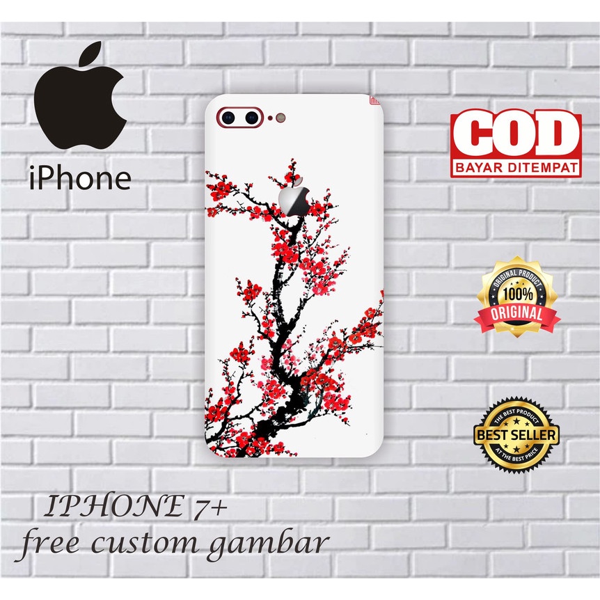 GARSKIN/STICKER HANDPHONE IPHONE 7+ CUSTOM