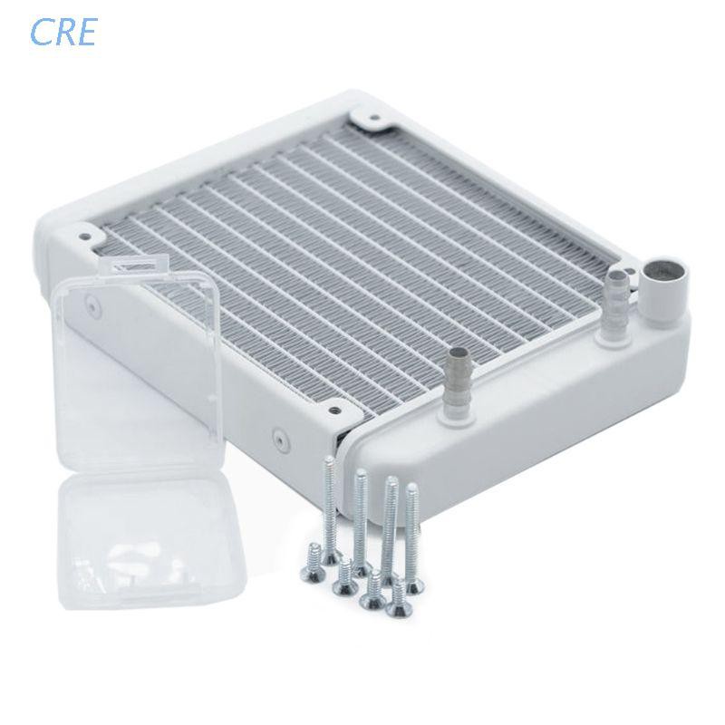 Cre Radiator Water Cooling 12cm Bahan Aluminum Untuk Komputer Pc