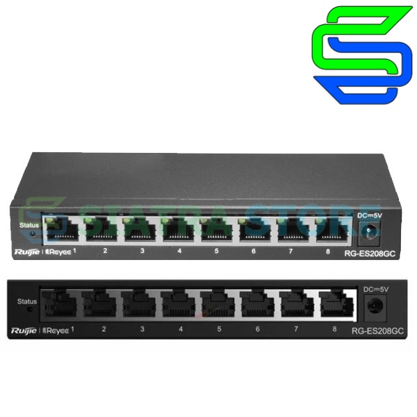 RUIJIE RG-ES208GC 8 Port Gigabit Cloud Managed Switch
