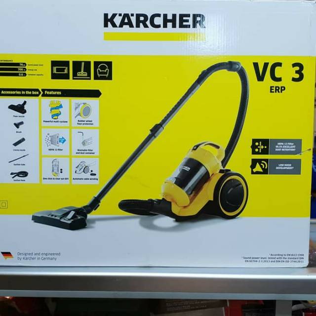 Karcher VC3 Vacuum Cleaner Multi Cyclone Tech | Karcher VC 3 ERP