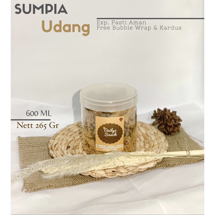 

SNACK KILOAN TOPLES - SUMPIA UDANG 265 GRAM