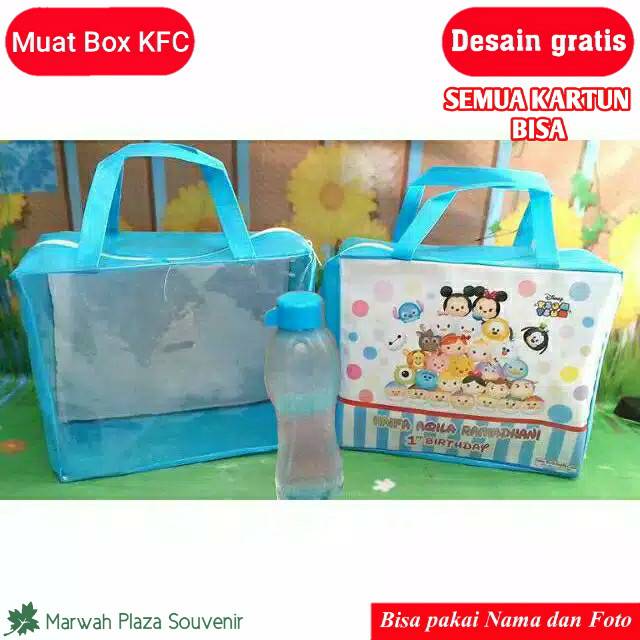 Tas goodie bag custom mika resleting