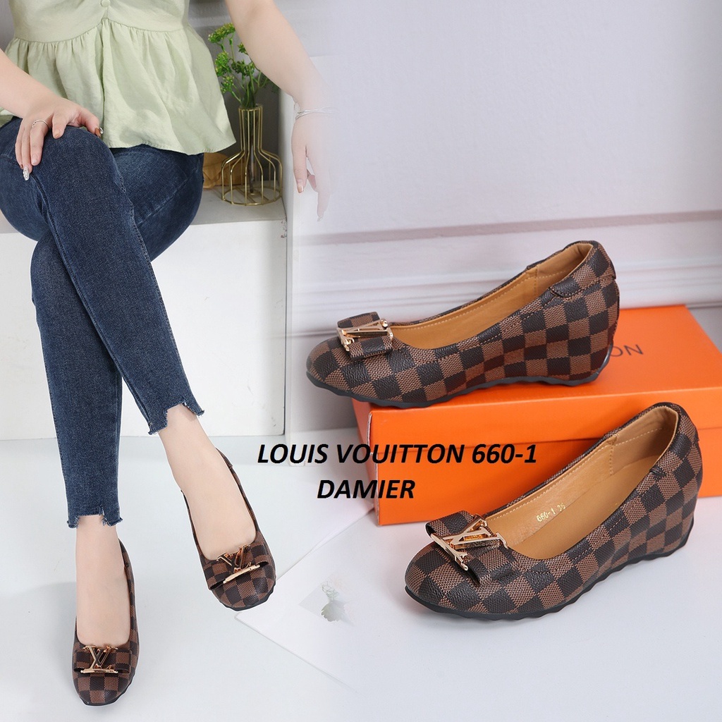 SEPATU WANITA WEDGES SHOES 660-1