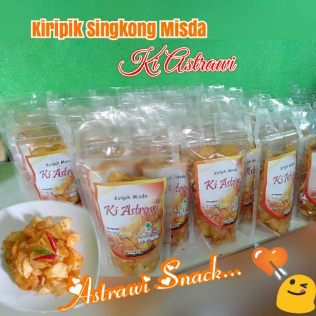 

Kiripik Singkong Misda Ki ASTRAWI