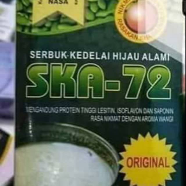 

Susu kedelai hijau alami NASA
