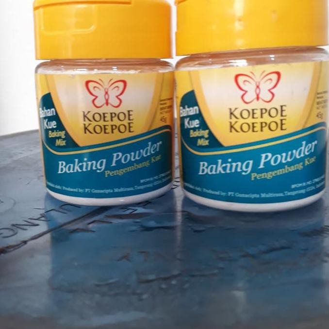 

Toko-Bahan-Kue- Baking Powder Kupu 45Gr -Terlengkap-Termurah-Dijamin.