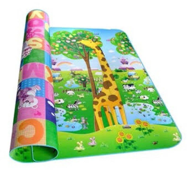 TIKAR GAMBAR PLASTIK SPON EVA KARAKTER 120x120 TEBAL/KARPET SPONS KARAKTER