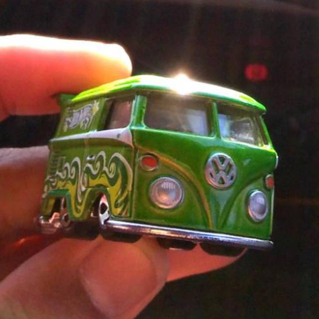 RARE Kool Kombi Candy Green Vintage Vw Volkswagen Cool Combi Mattel Hw Hot Wheels Hotwheels Surf Off