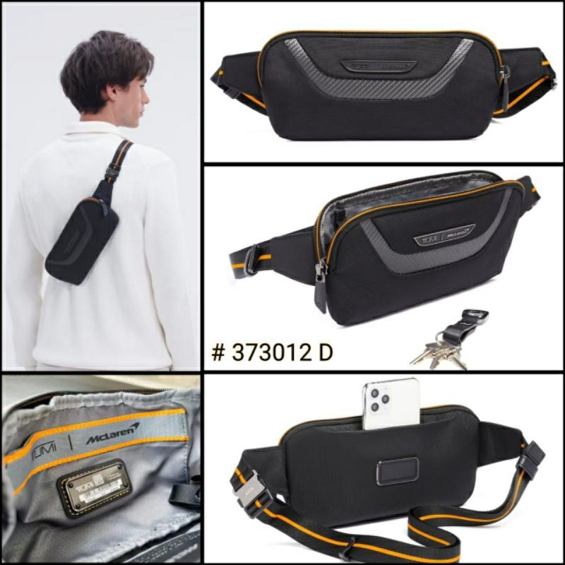 waistbag tumi mclaren tas selempang tumi mirror quality