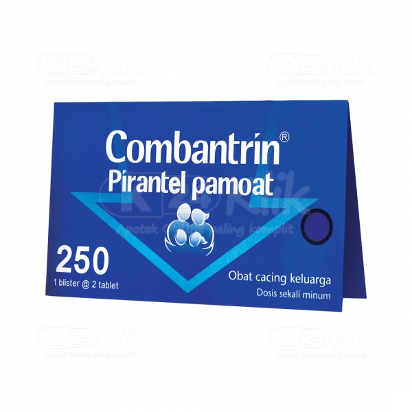 COMBANTRIN TABLET 250mg 1 STRIP ISI 2TAB