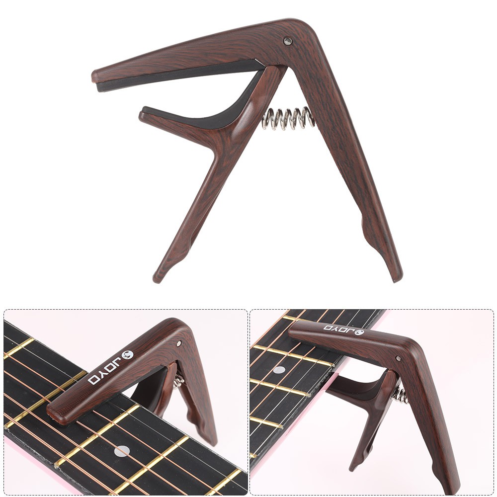 JOYO Capo Gitar Wood Design - JCP-01 - Brown