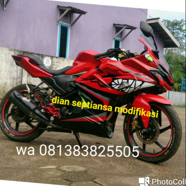 Full.fairing cbr250rr  untuk cb150r  lama
