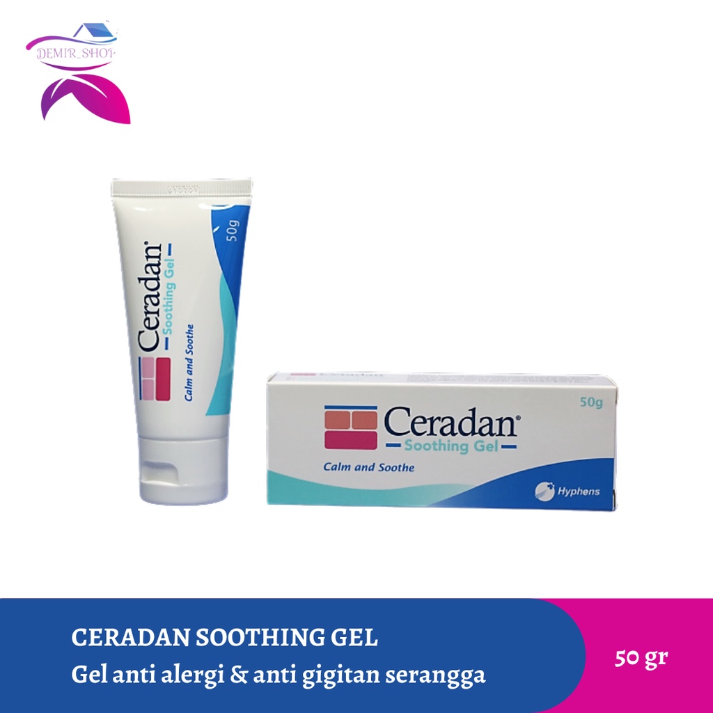 Ceradan Soothing Gel 50 gr / Krim Penghilang Gatal