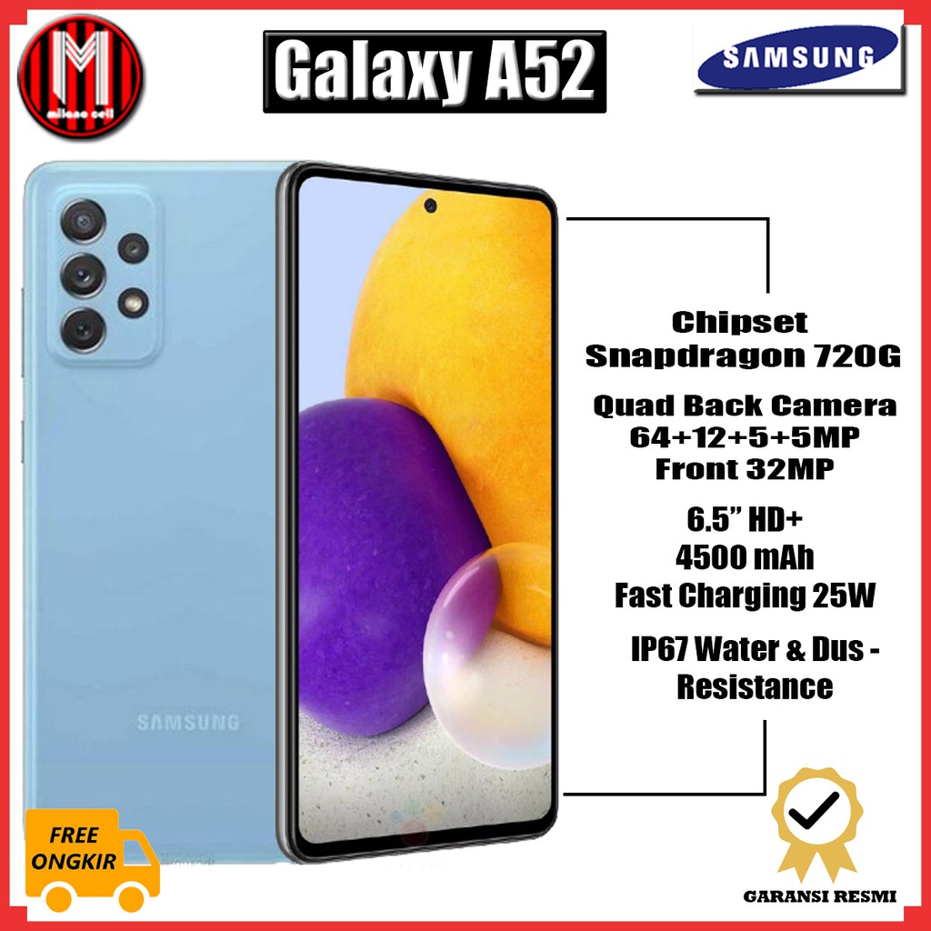 Samsung Galaxy A52 | 8GB/128GB dan 8GB/256GB | Handphone Android | Garansi Resmi-4