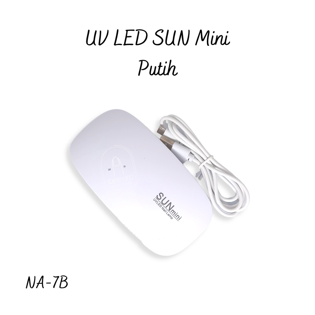 UV LED Nail Art Lampu Pengering Kutek Gel Polish Sun Mini