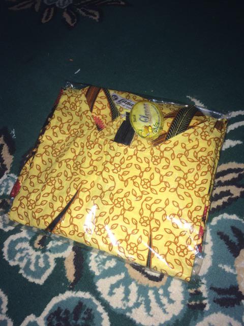 Atasan Batik Tunik Bunga Ilalang