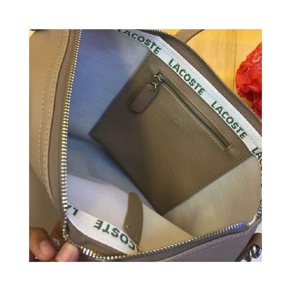 TAS WANITA LACOSTE SLEMPANG TOTE BAG SEMIPREMIUM IMPORT MURAH BRENDED