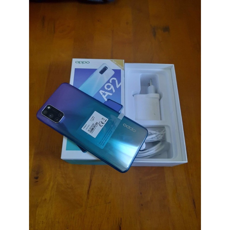 Jual HP Handphone Oppo A92 ram 8/128Gb kelengkapan Fullset Nominus