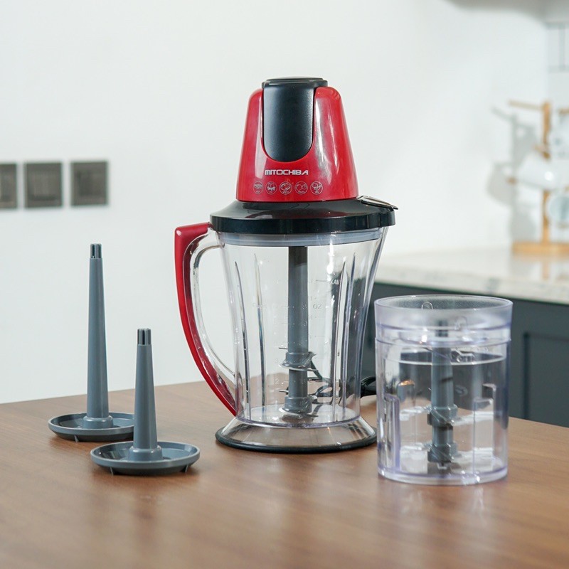 Food Chopper MITOCHIBA CH-100 Choper Blender MITOCHIBA CH 100 RED