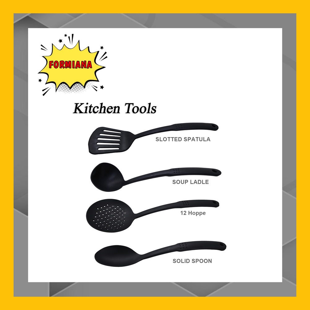 FM - Kitchen tools irus dan sutil nylon set 4 pcs