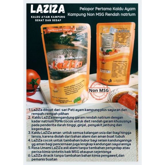 

Bumbu Non MSG Laziza 90gr