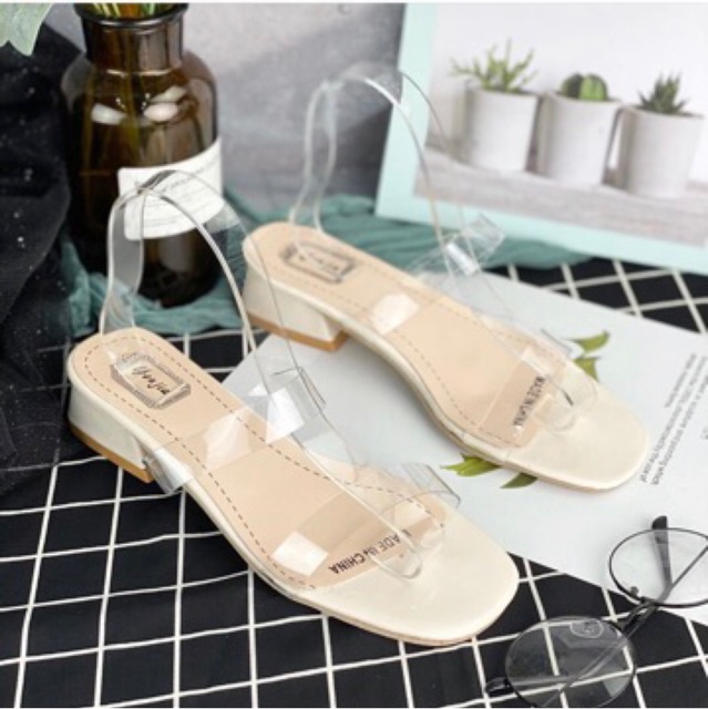 Heels Sepatu b9002 wanita import casual