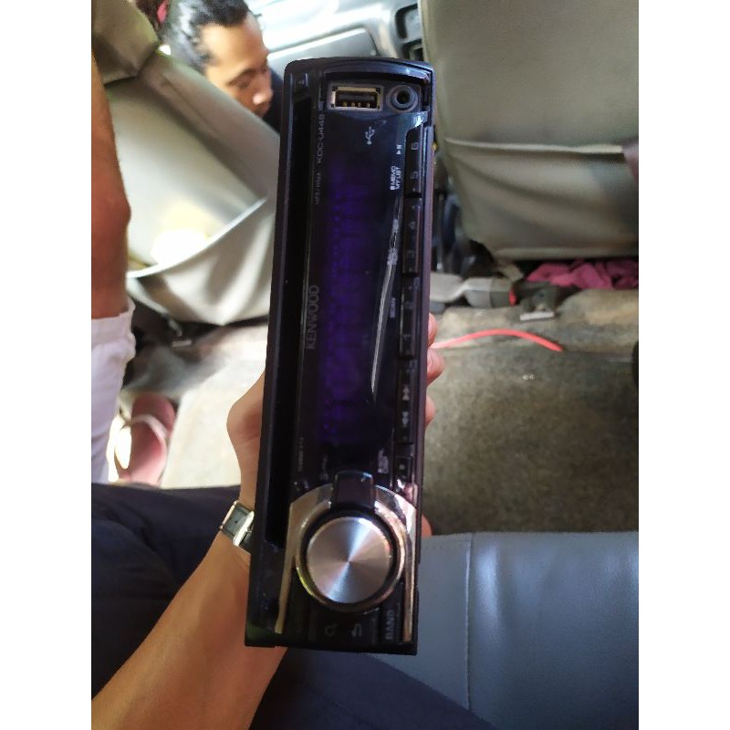 tape single din kenwood KDC-U449 normal copotan mobil pribadi