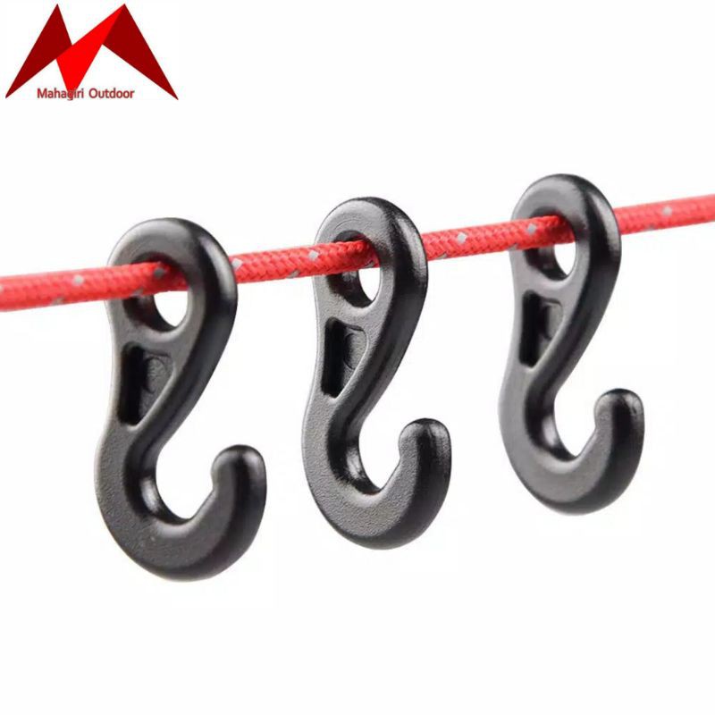Klip pengait lampu tenda cantolan tali gesper buckle clip tail hook