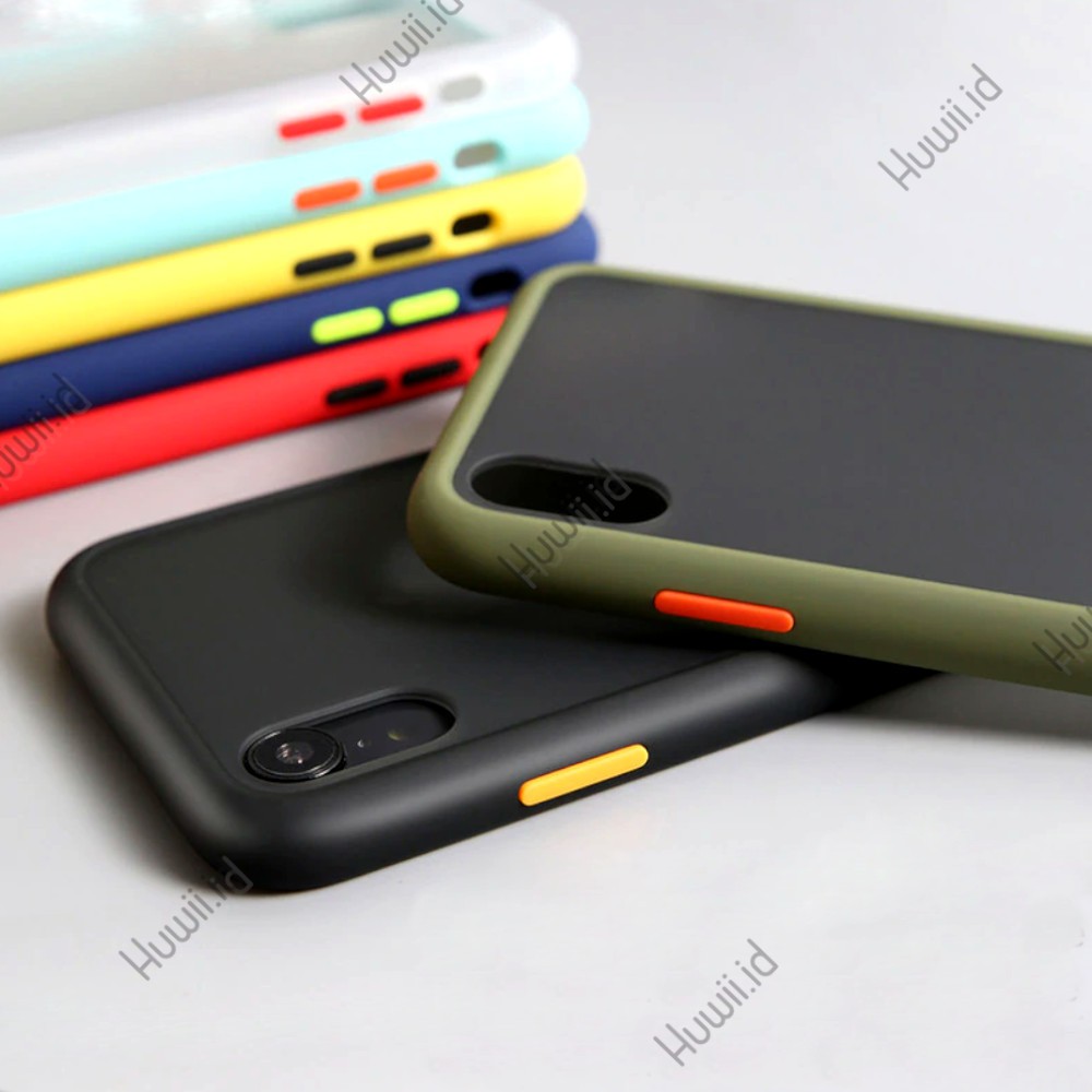 Clear Fuze Matte Hard Soft Case OPPO A12 A31 A3s A5 A52 A5s A7 A8 A91 A92 Reno 2 2F Narzo 3 10x 2020