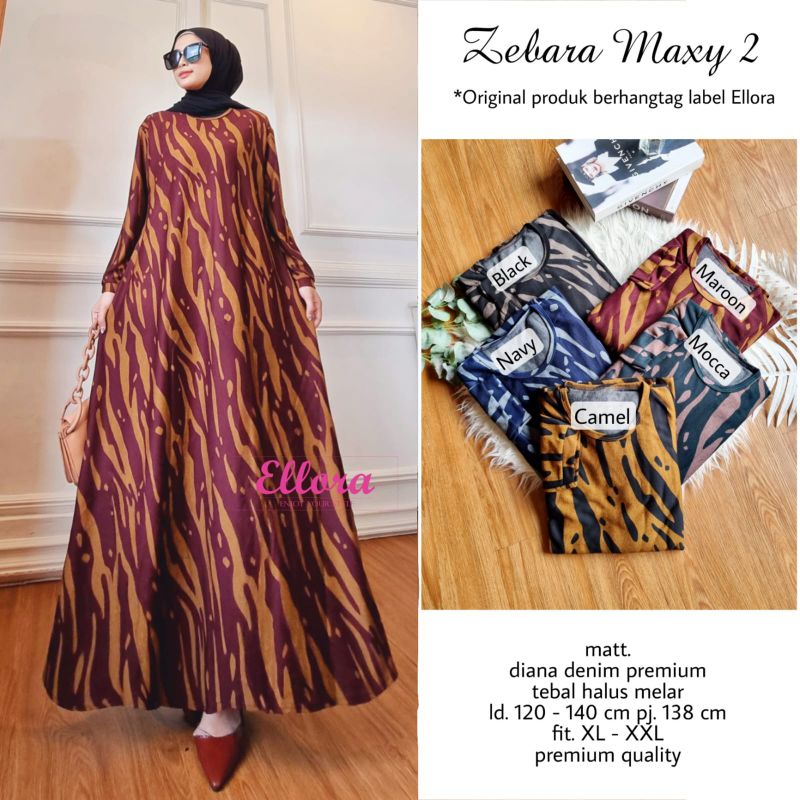 ZEBARA MAXY || DIANA DENIM PREMIUM
