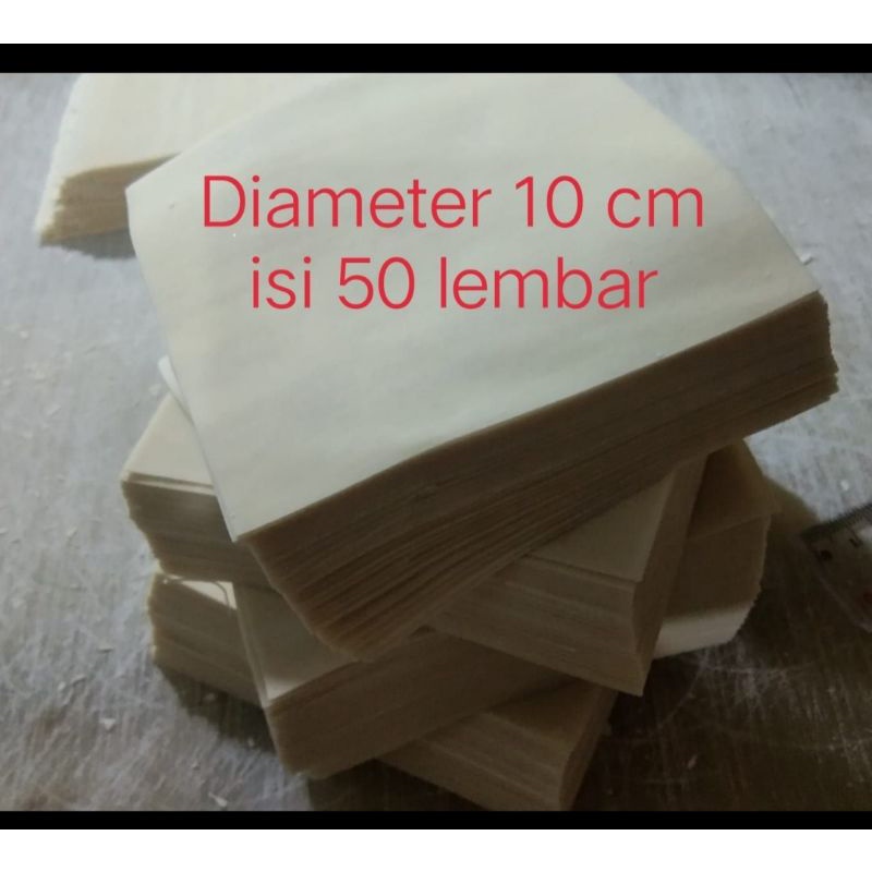 

kulit dimsum 10cm 50 lembar /pack (kotak)