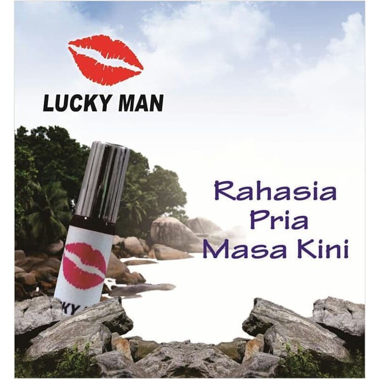 Herbal Lucky Man Pemerah Bibir Pria Alami