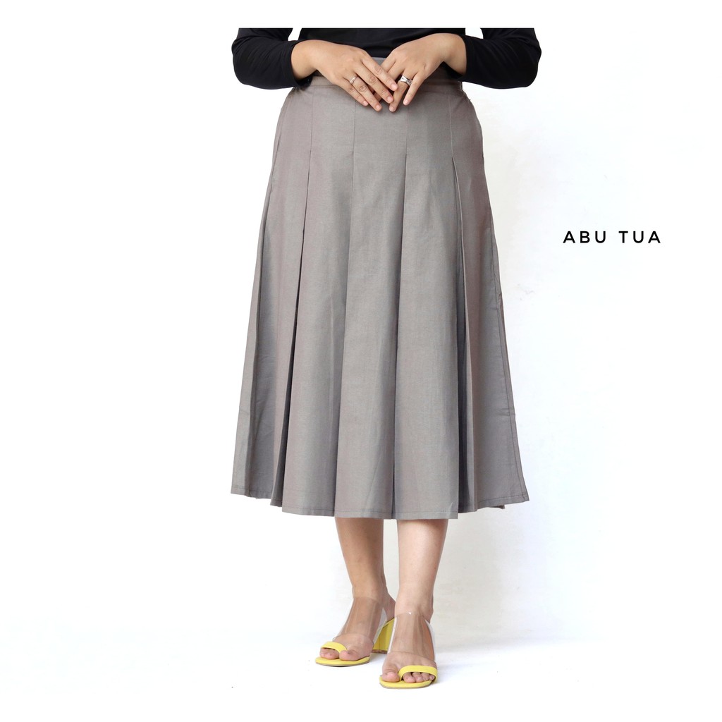 Rok rempel 7/8 / rok rempel linen rami 7/8