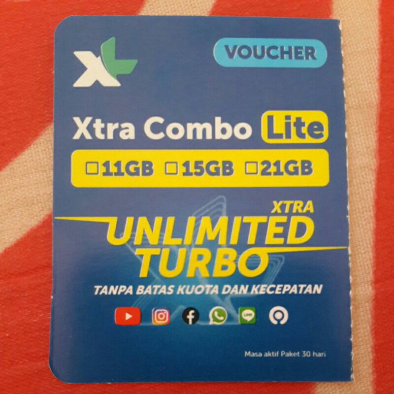 Voucher Xtra XL Combo Lite 11GB