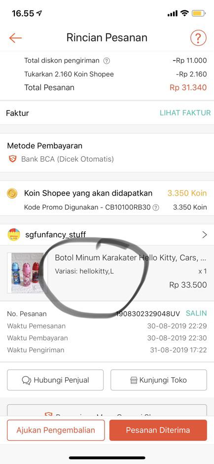 Botol Minum Karakter Hello Kitty, Cars, Little Pony, Avengers Kode 3652