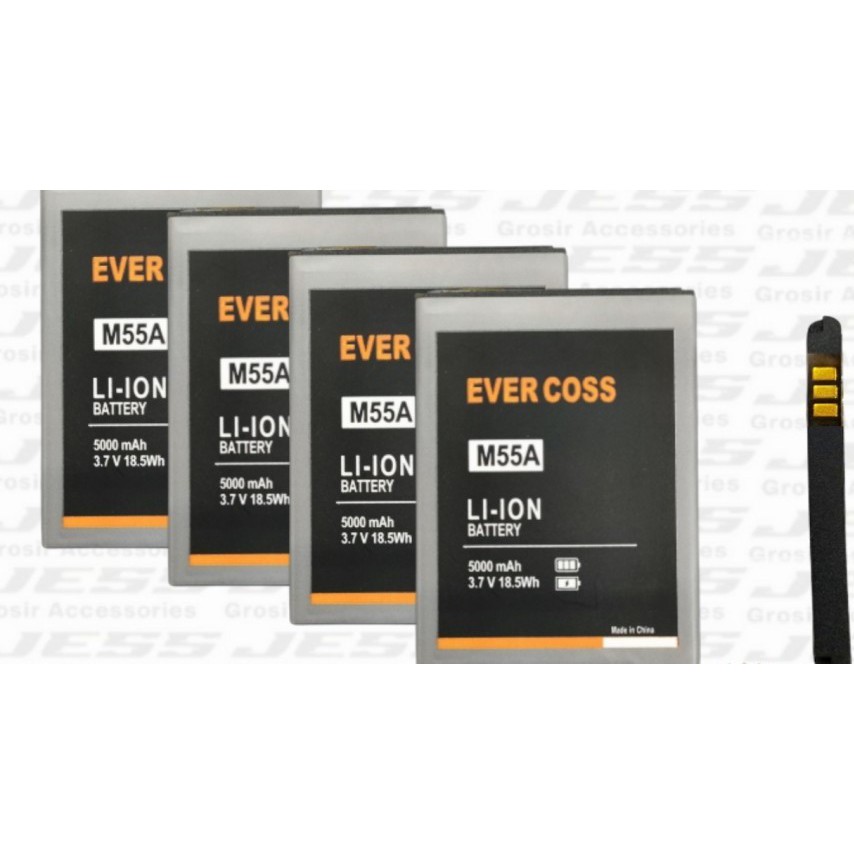 baterai Battery Original Double Power Evercoss M55A Evercros Octa Core